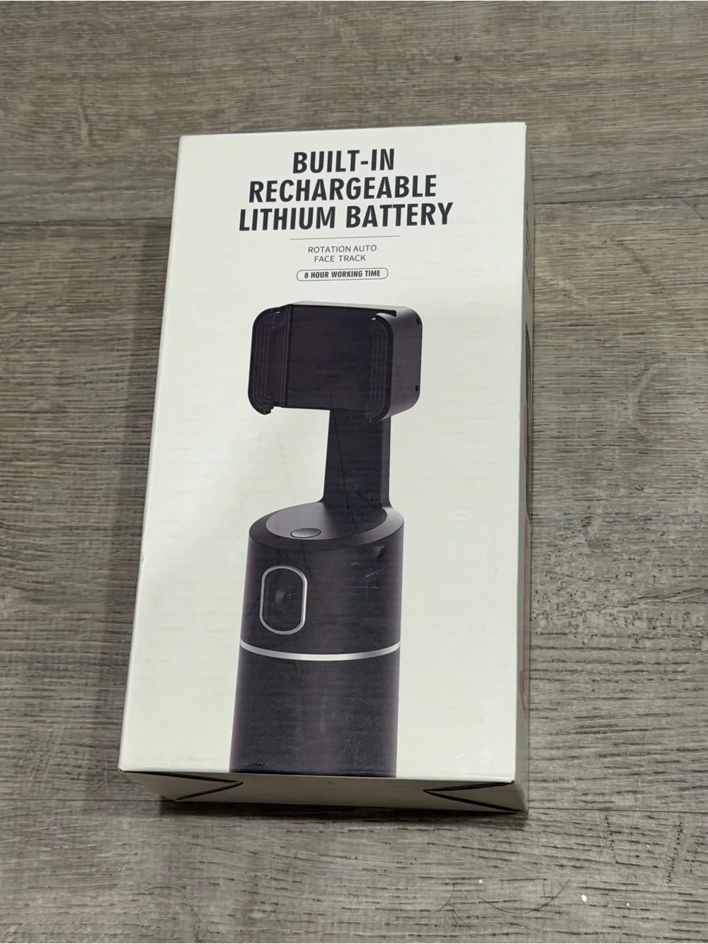 Phone Holder with Automatic Rotation for Face Tracking